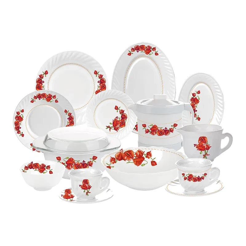Bộ đồ ăn opal 58pcs